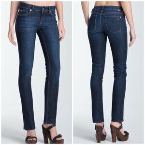 DL1961 – Angel Mid-Rise Skinny Ankle Jeans – Dark Wash – Size 32​